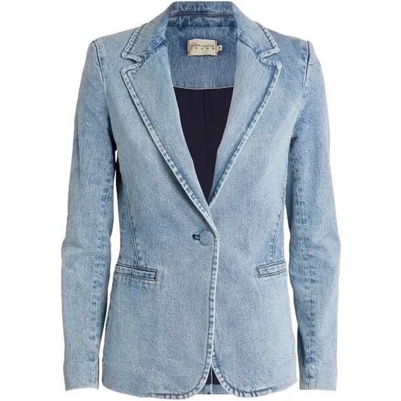 Alice + Olivia Jackets & Blazers - Alice and Olivia Denim Macey Blazer